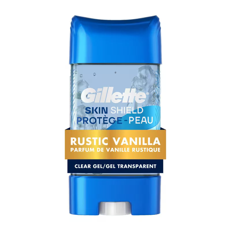 GILLETTE DEODORANT RUSTIC VANILLA SCENT 108G