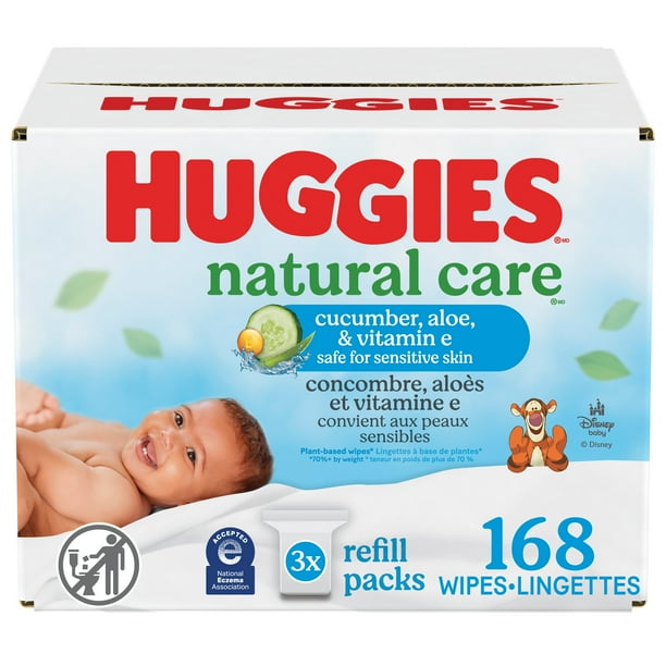 HUGGIES REFRESHING CLEAN BABY WIPES 3X56