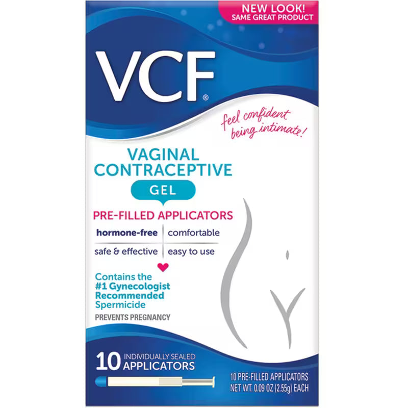VCF VAGINAL CONTRACEPTIVE GEL 10 GEL