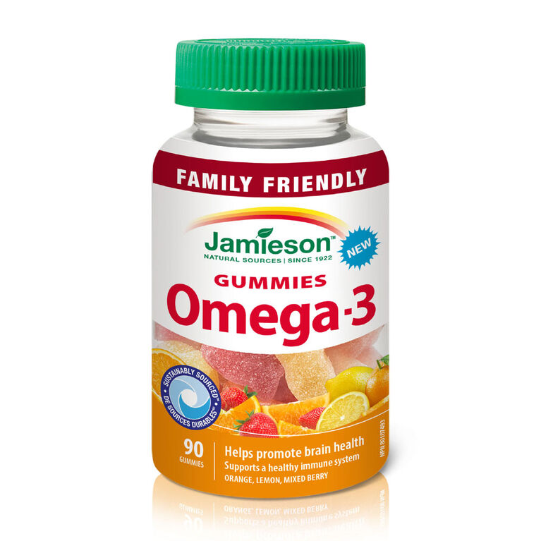 Jamieson    JMS Omega-3 Gummy    90Gummies