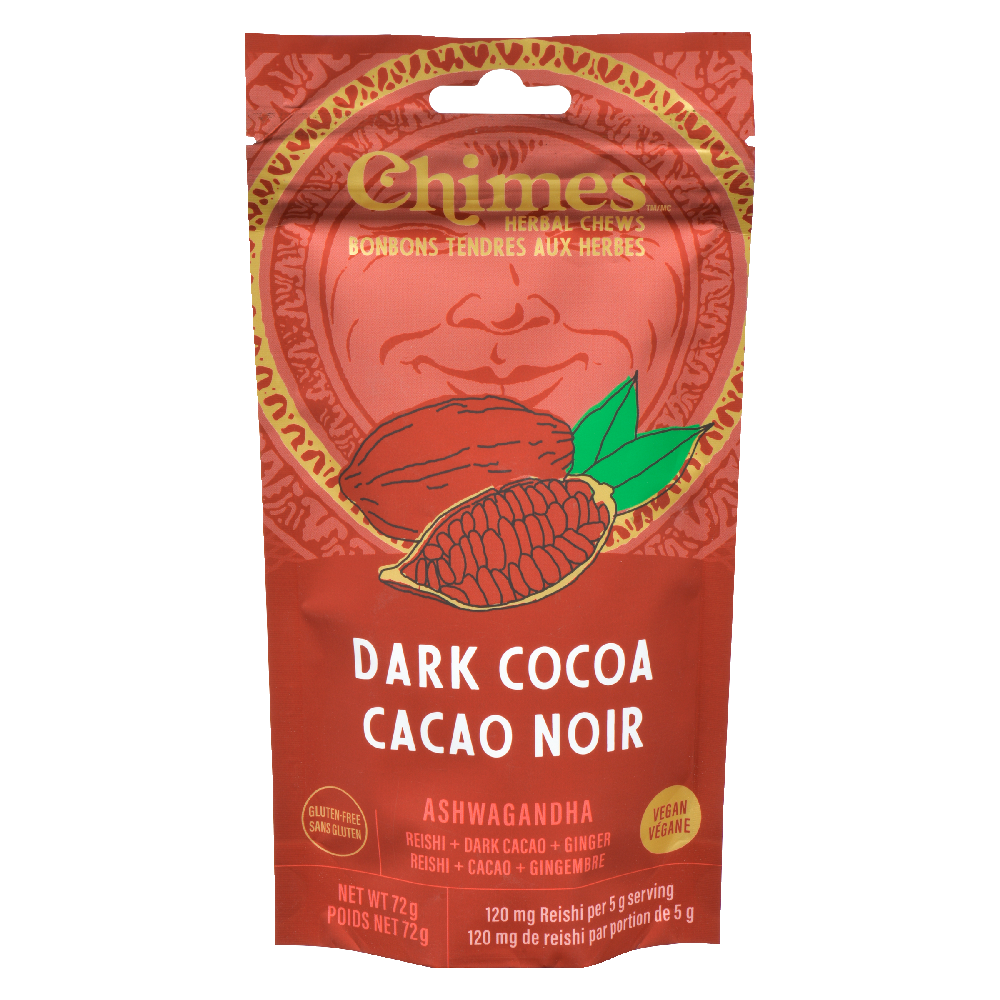 CHIMES GOURMET    Dark Cocoa Herbal Chews 72g