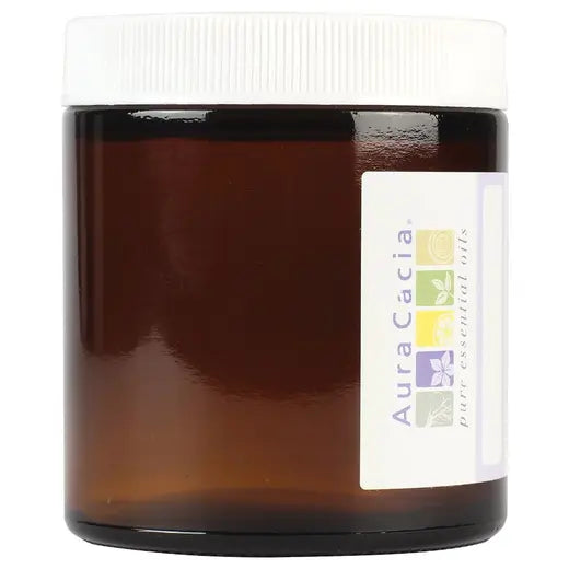 Aura Cacia - Amber Glass Wide Mouth Jar - Empty - 118ml