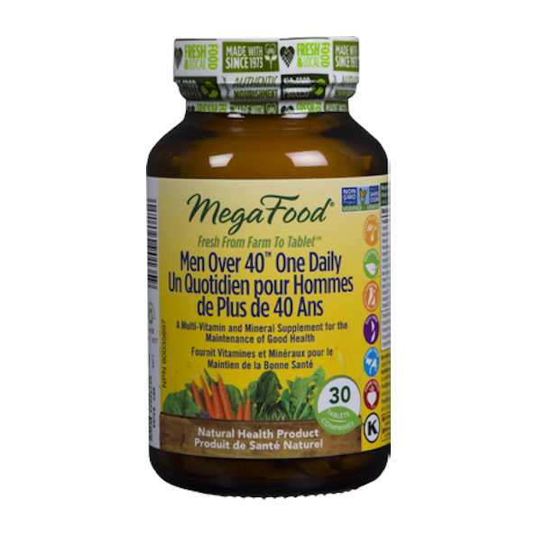 MegaFood_Men Over 40 One Daily_30 tabs