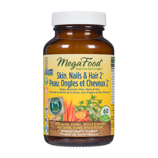 MegaFood_Skin Nails & Hair 2_60 tabs