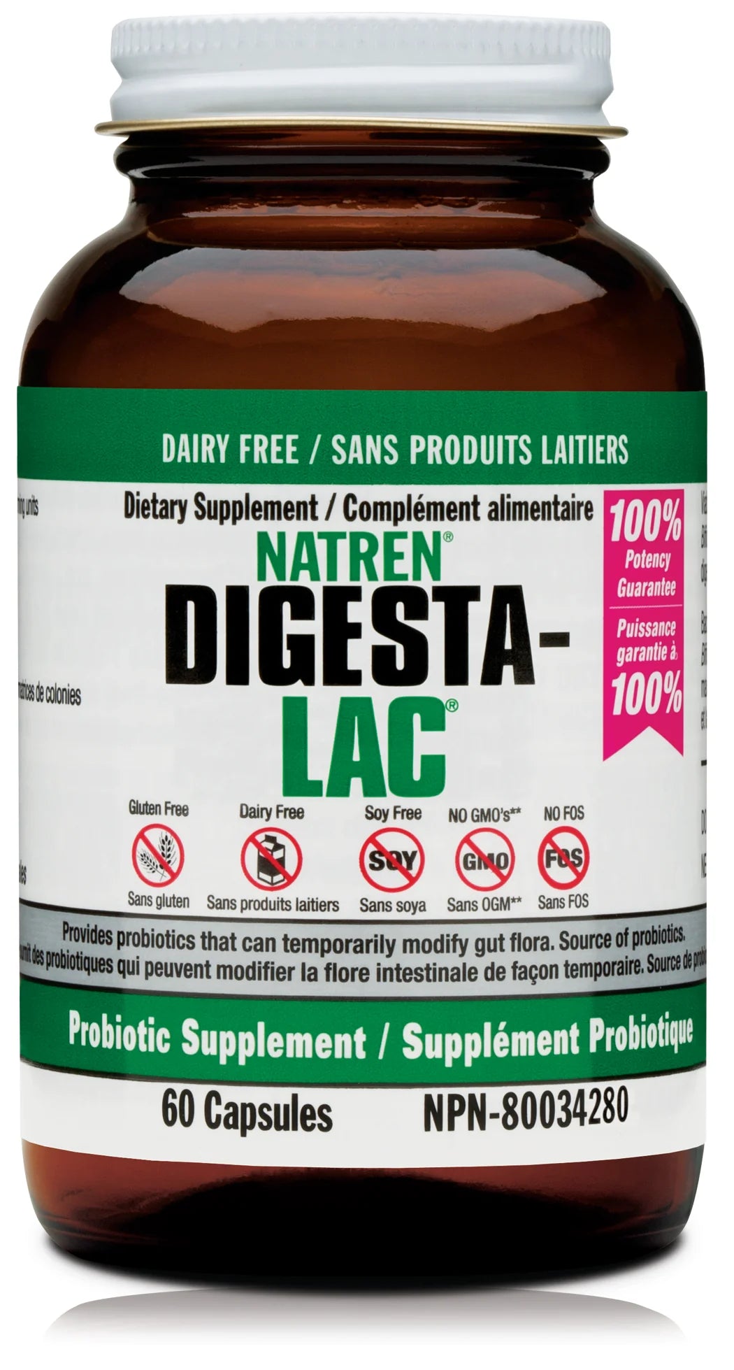 NATREN - RETAIL    Digesta-Lac Dairy,127.6g