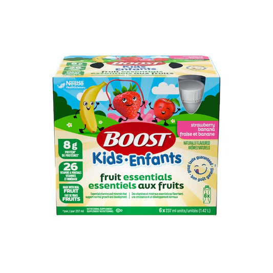 BOOST KIDS FRUIT BLENDS STRAWBERRY/BANANA 6X237ML pack of 4