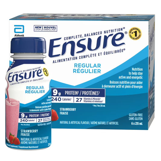 ENSURE LIQ STRAWBERRY 6X235ML LIQUID pack of 4