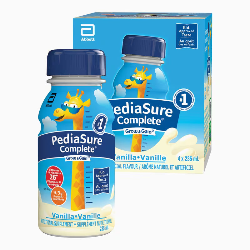 PEDIASURE COMPLETE VANILLA 4X235ML pack of 4