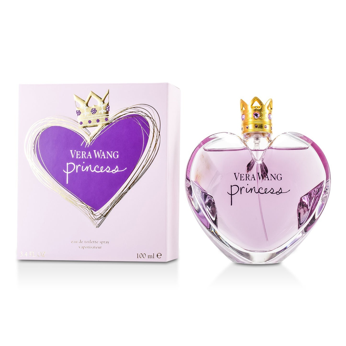 Princess Eau De Toilette Spray By Vera Wang 3.4 oz Eau De Toilette Spray