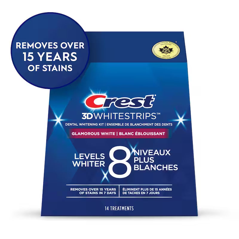 CREST 3D WHITE WHITESTRIPS GLAMOROUS WHITE 14