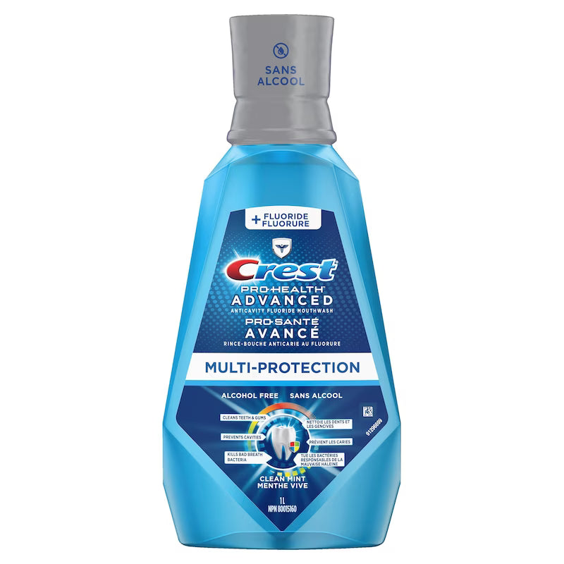 CREST PRO-HEALTH ADV MOUTHWASH EXTRA DEEP CLN 1L