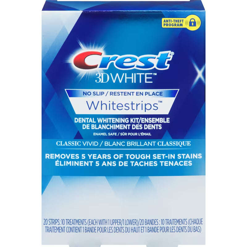 CREST 3D WHITE WHITESTRIPS CLASSIC VIVID 10 TOOTHPASTE