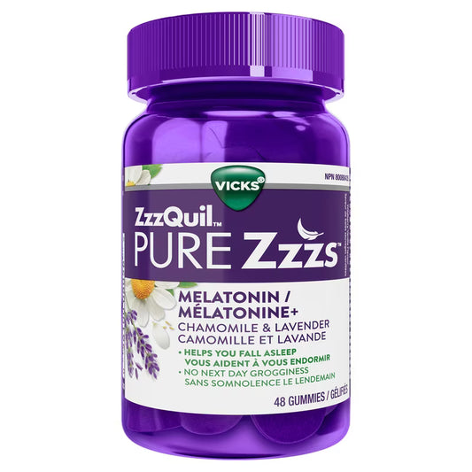 VICKS ZZZQUIL PURE ZZZS GUMMY 48 GUMMY