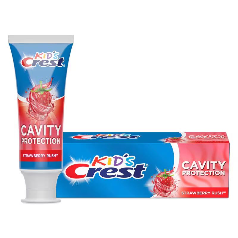 CREST T/P KIDS STRAWBERRY RUSH 85ML TOOTHPASTE