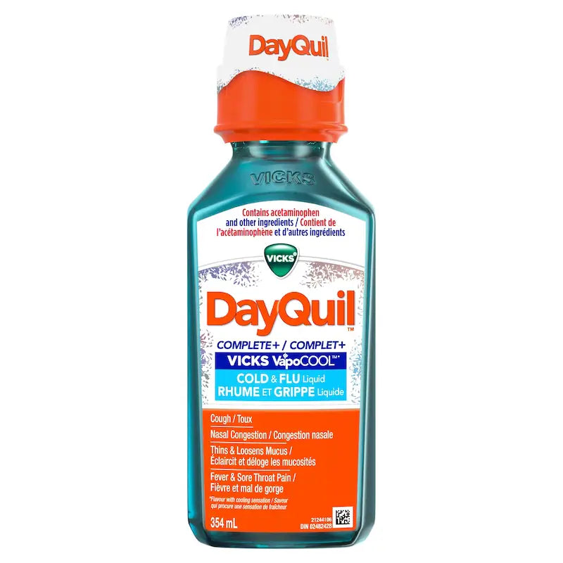 DAYQUIL CMPT VAPOCOOL COLD & FLU 650MG/30ML 354ML LIQUID