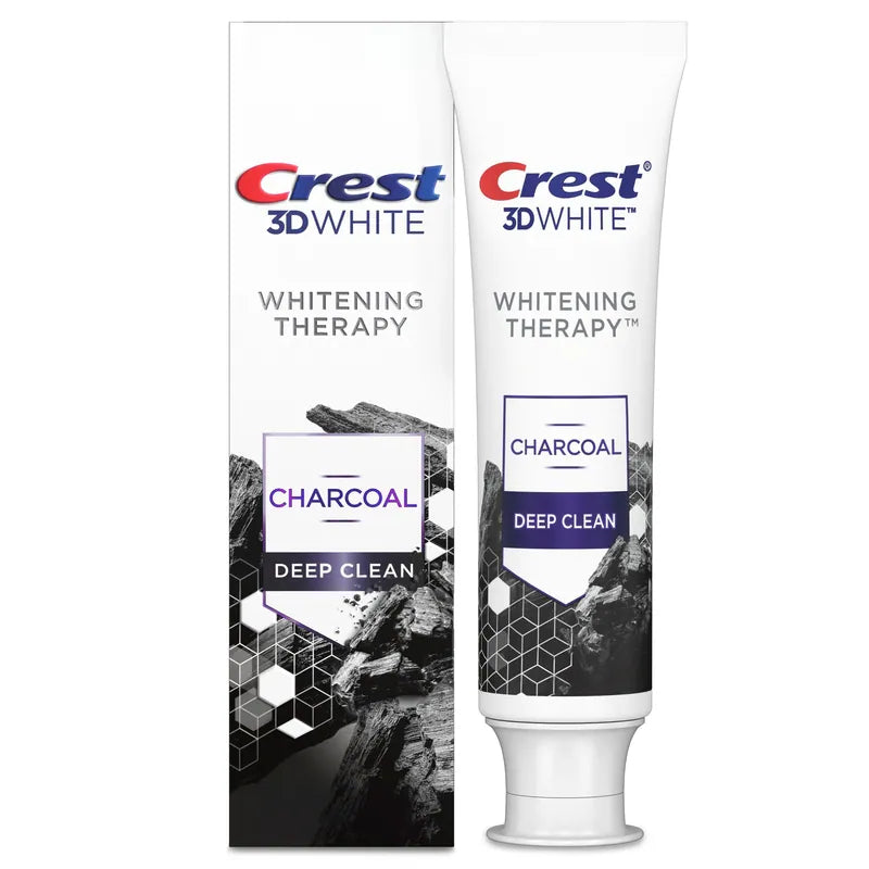 CREST 3D WHITE DEEP CLEAN T/P CHARCOAL 110ML TOOTHPASTE