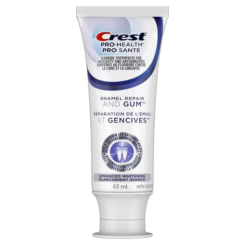 CREST P-H GUM&ENAMEL REPAIR T/P ADV WHITENING 63ML TOOTHPASTE