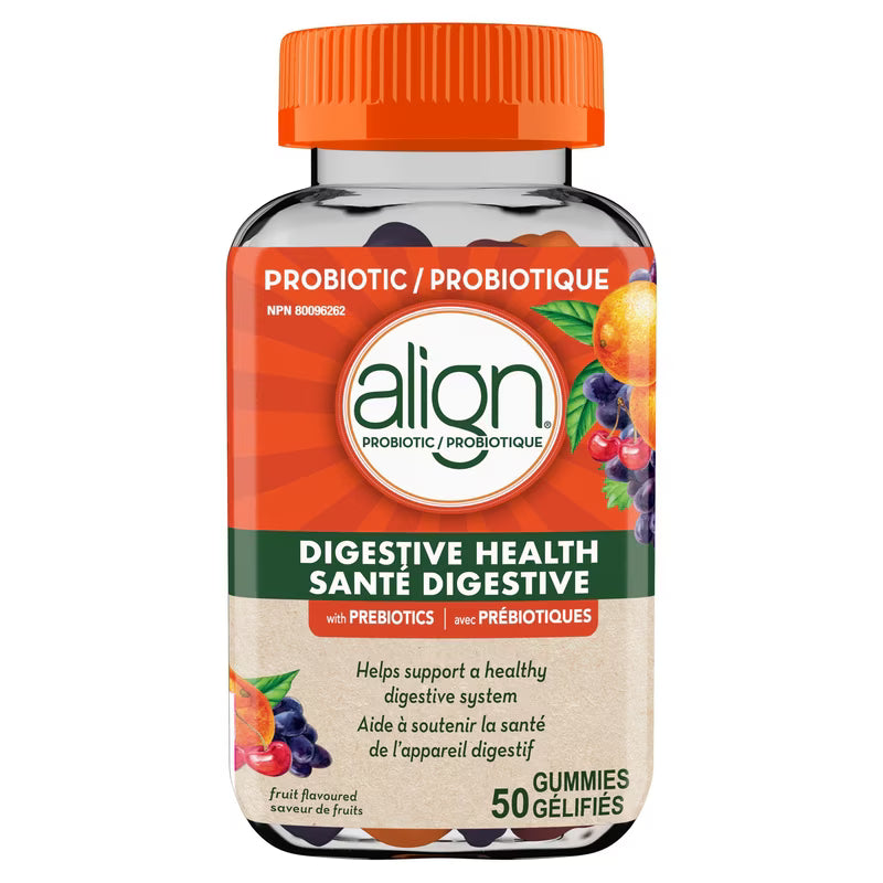 ALIGN PROBIOTIC ORANGE/GRAPE GUMMY 50 GUMMY