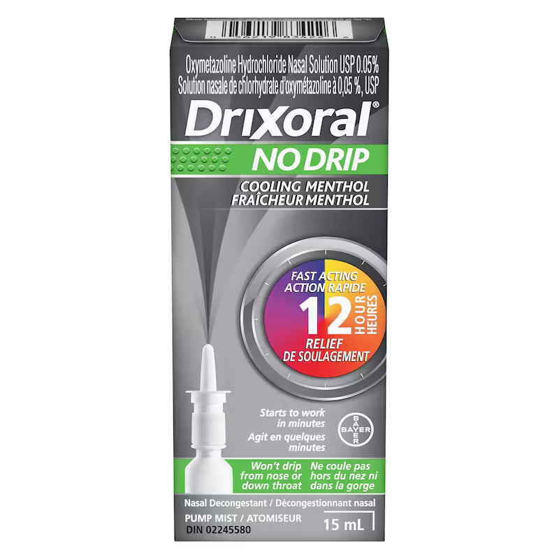 DRIXORAL NO DRIP W/MENTHOL 15ML SPRAY