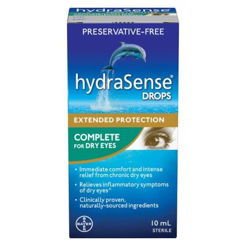 HYDRASENSE COMPLETE DRY EYES 10ML DROP MED