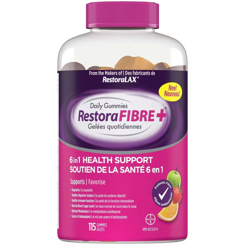 RESTORAFIBRE DAILY GUMMIES 115 GUMMY
