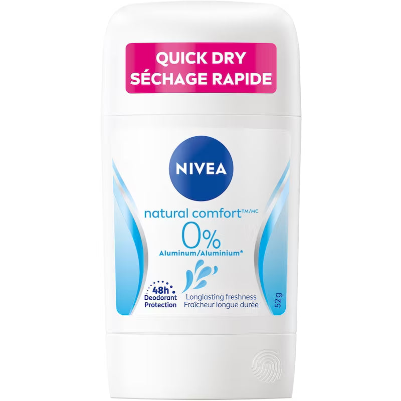 NIVEA DEODORANT STICK NATURAL COMFORT 52G