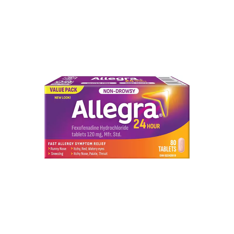 ALLEGRA 24HOUR TB 120MG 80 TABLET