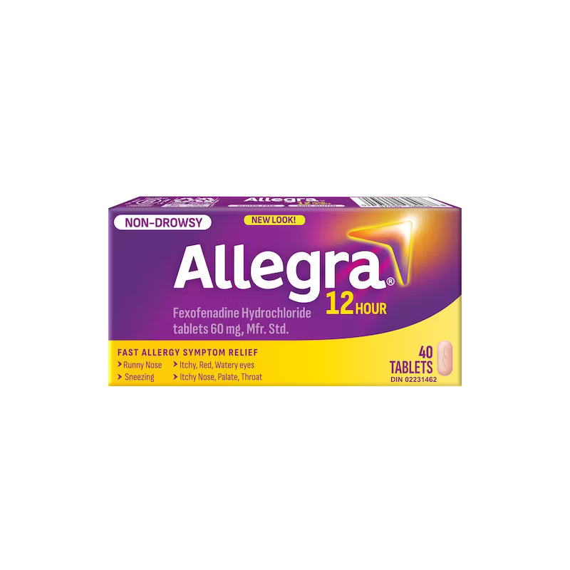 ALLEGRA 12HOUR TB 60MG 40 TABLET