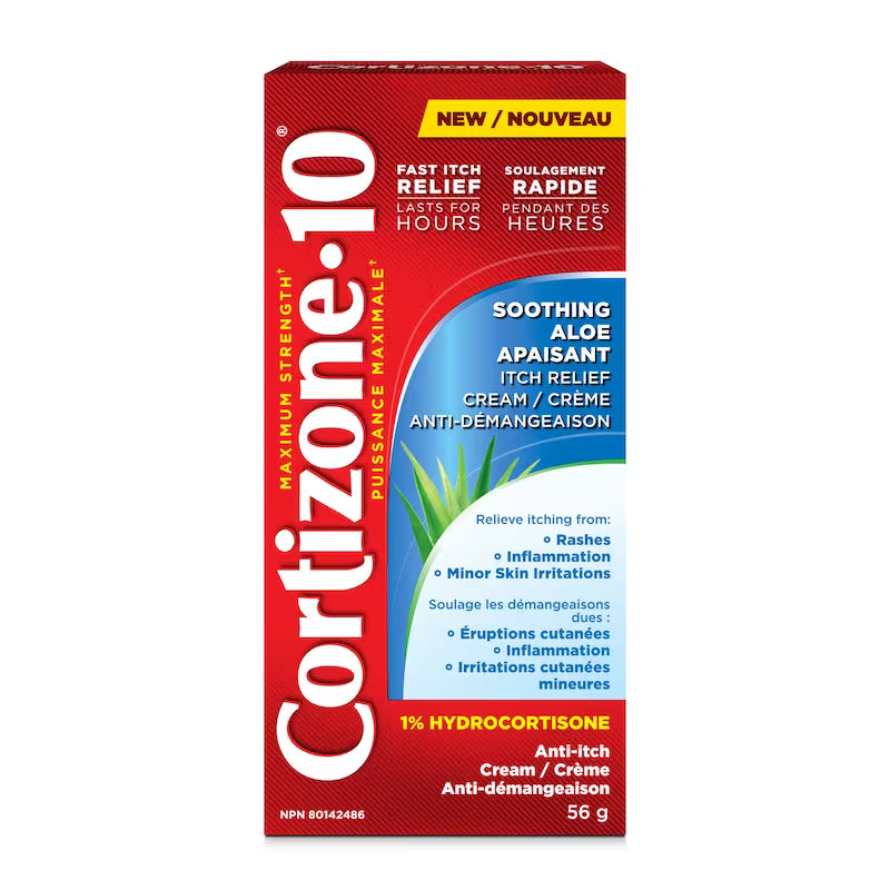 CORTIZONE 10 CR SOOTHING 1% ALOE 56G CREAM