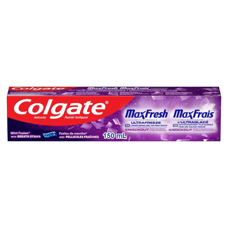 TOOTHPASTE COLGATE MAXFRESH KNOCKOUT MINT 150ML TOOTHPASTE