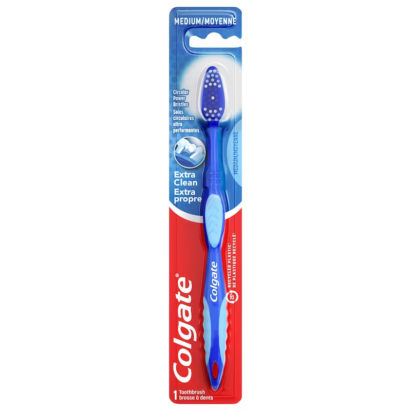 TOOTHBRUSH COLGATE EXTRA CLEAN MEDIUM pack of 6