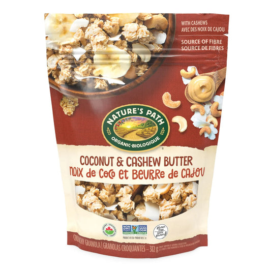 NATURE’S PATH   - Coconut Cashew Granola,  Organic    700g