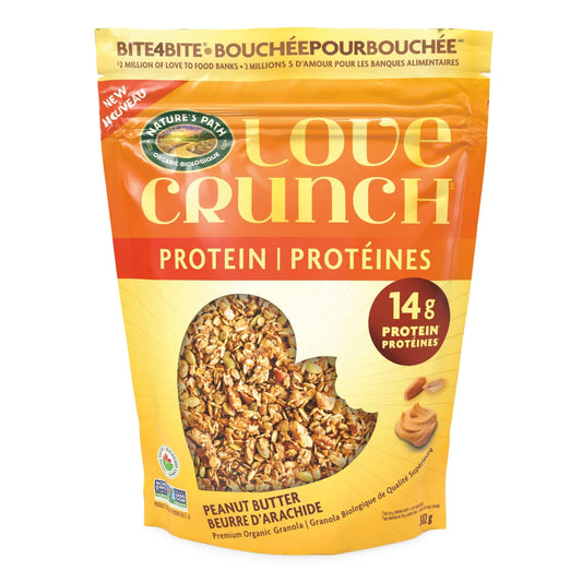 NATURE’S PATH -  Love Crunch Protein, Peanut Butter Granola - 312g