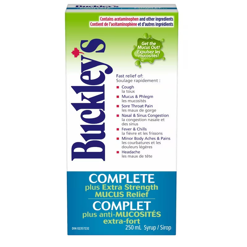 BUCKLEY'S COMPLETE MUCOUS LIQ 250ML LIQUID
