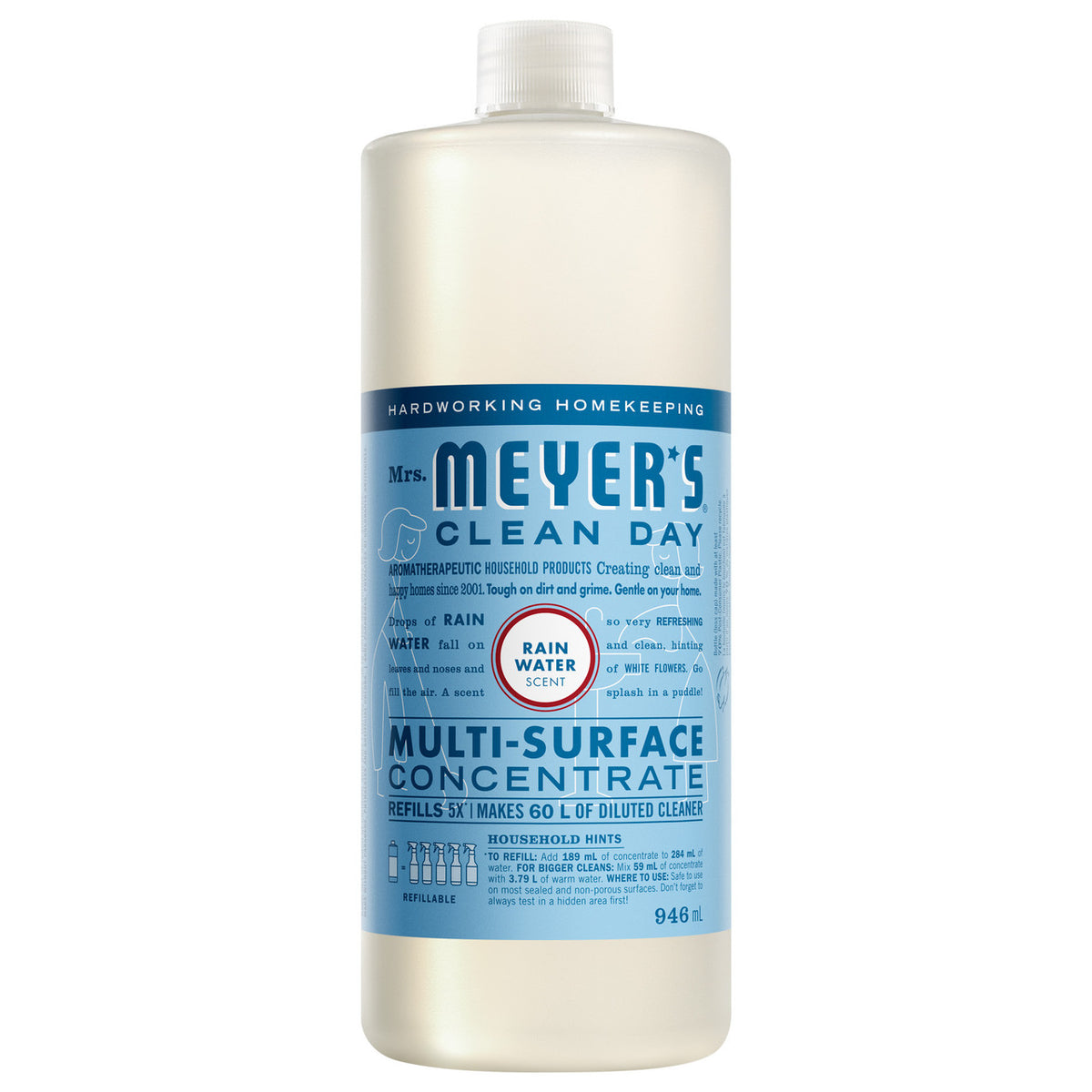 Mrs. Meyer's Clean Day - MSC - Rain Water Refill - 946ml