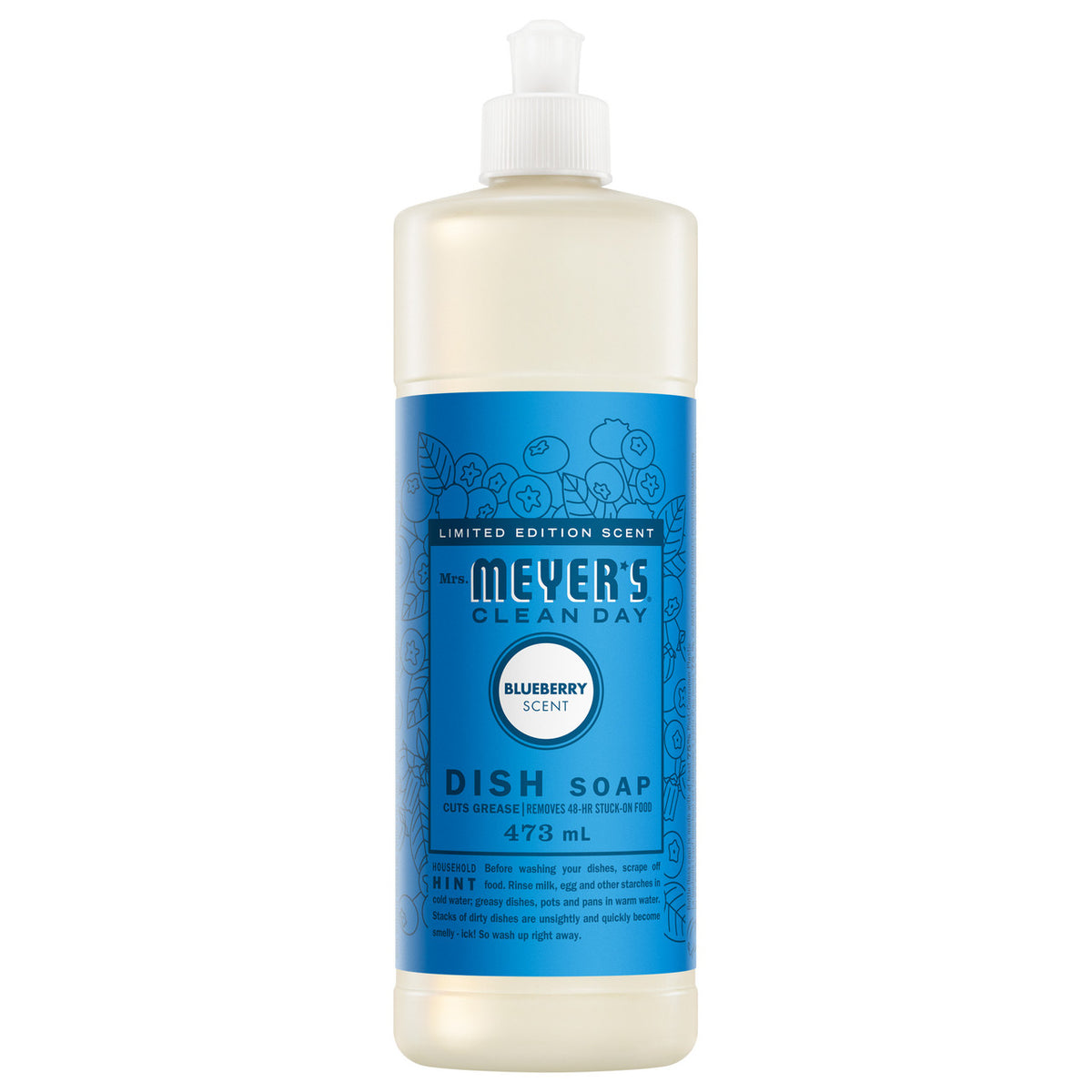 Mrs. Meyer's Clean Day - Dish Soap - Blueberry - 473ml