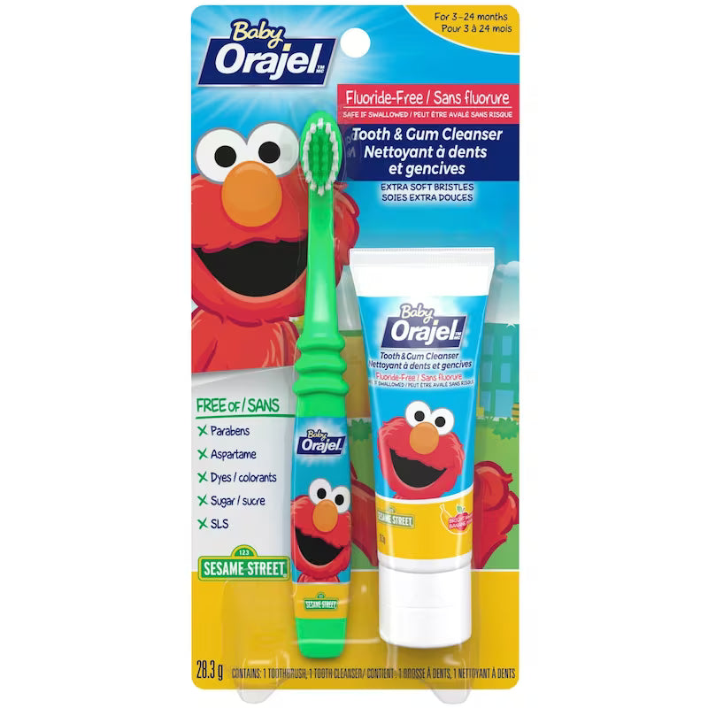 ORAJEL BABY TOOTH&GUM CLEANSER APPLE BANANA 28.3G