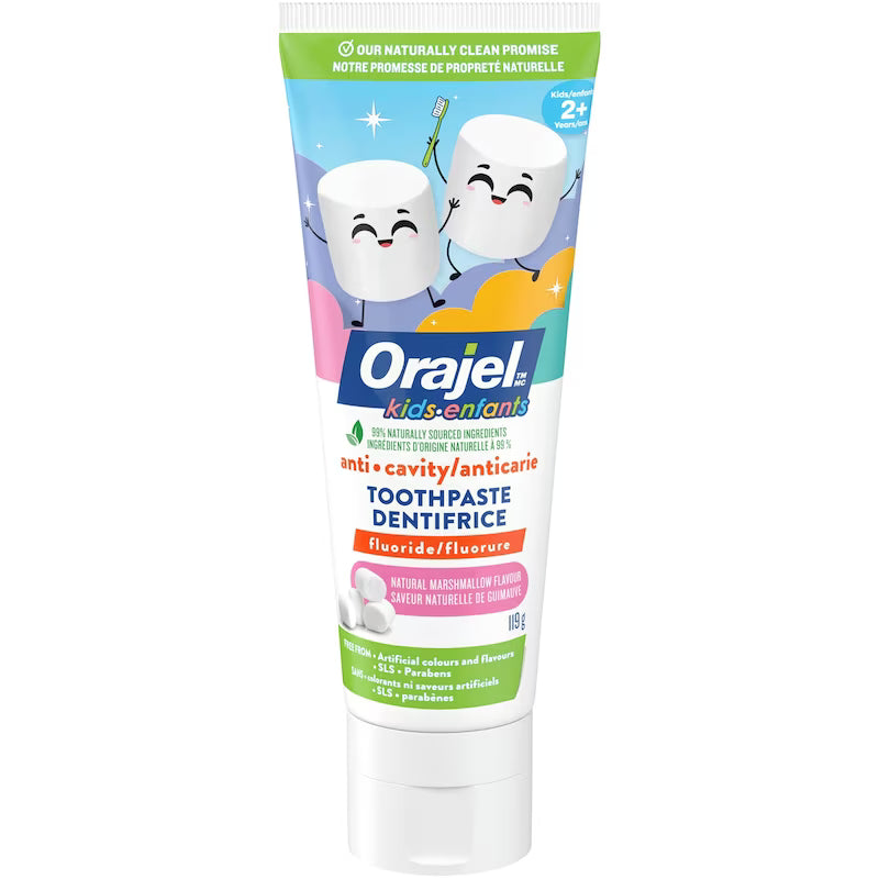 ORAJEL KIDS TOOTHPASTE ANTI CAV W/ FLUO MARSH 119G TOOTHPASTE