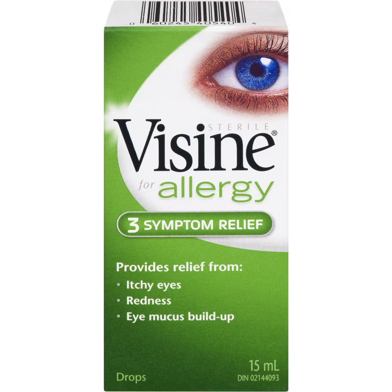 VISINE EYE DROP ALLERGY 15ML DROP MED