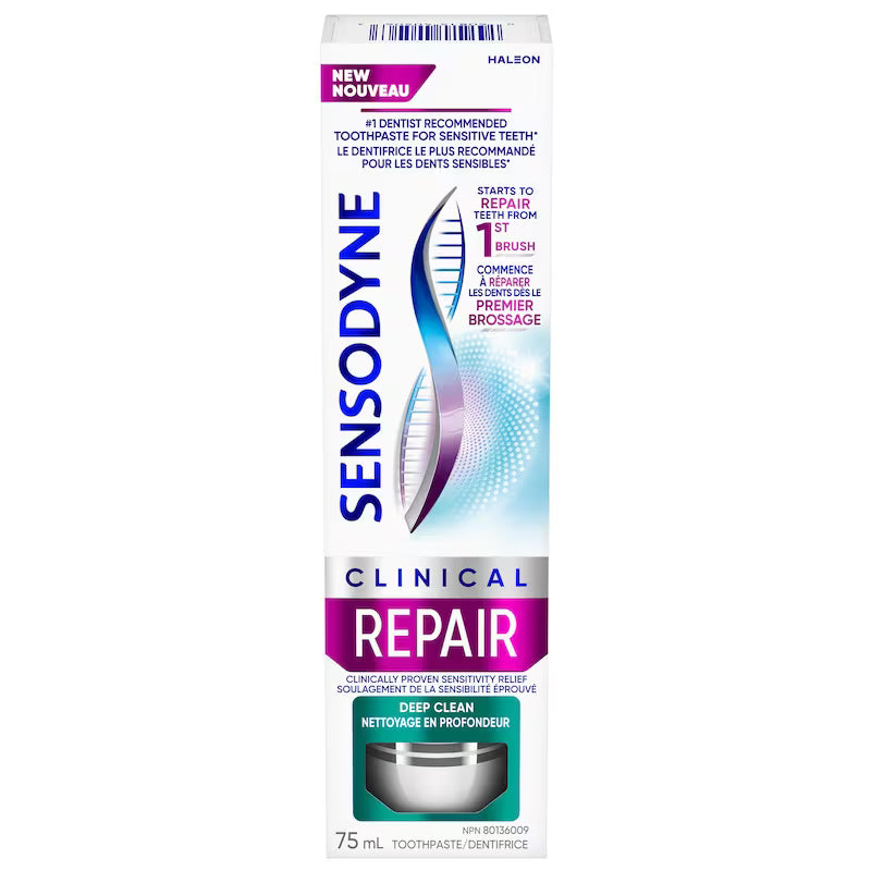 SENSODYNE CLINIC REPAIR TOOTHPASTE DEEP CLEAN 75ML TOOTHPASTE