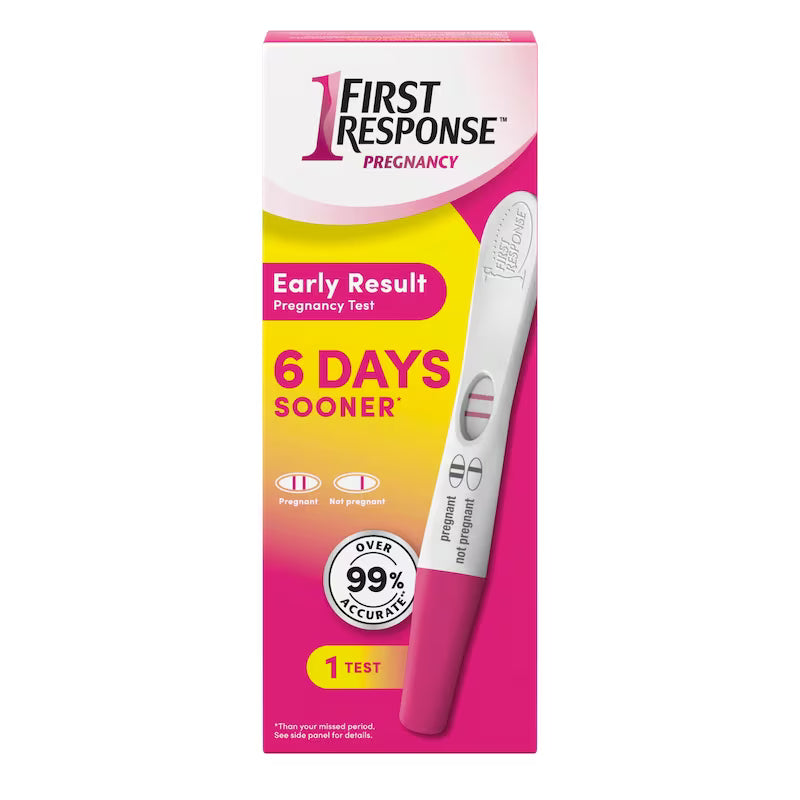 FIRST RESPONSE PREGNANCY TEST 1 MINUTE 1 TEST