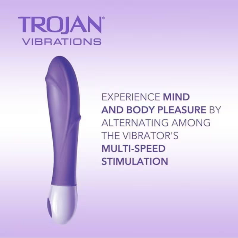TROJAN DIVINE VIBRATING MASSAGER MULTI SPEED