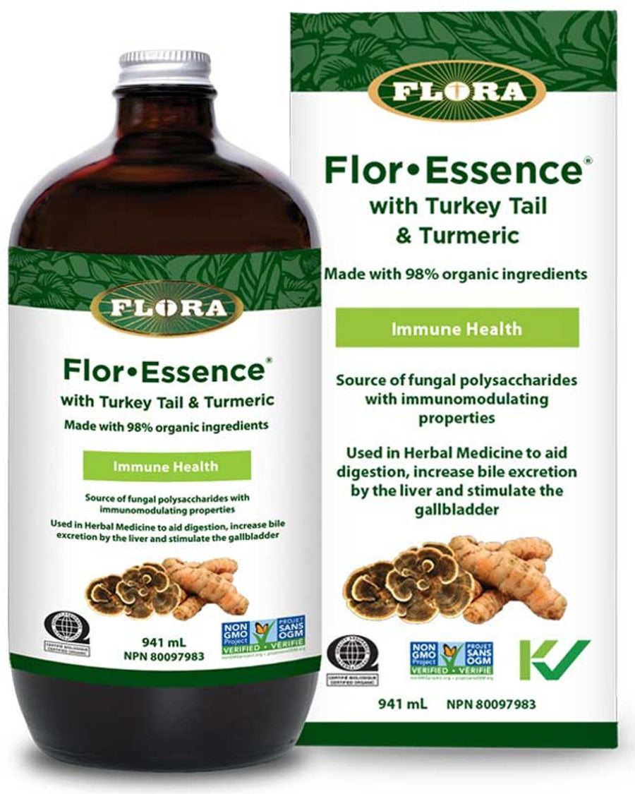 Flora   Flor·Essence® with Turkey Tail & Turmeric*941 mL
