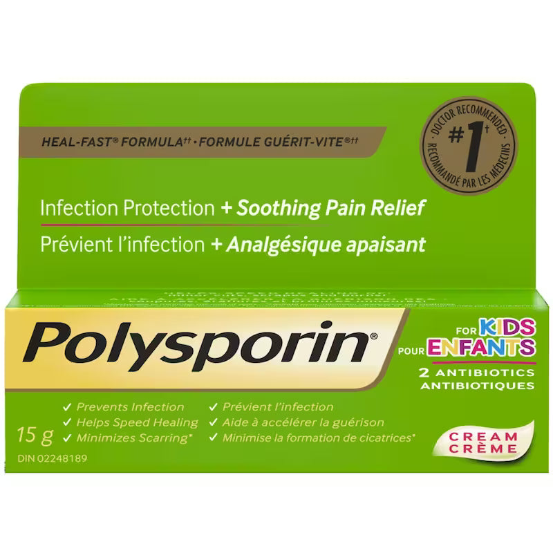 POLYSPORIN CR FOR KIDS 15G CREAM