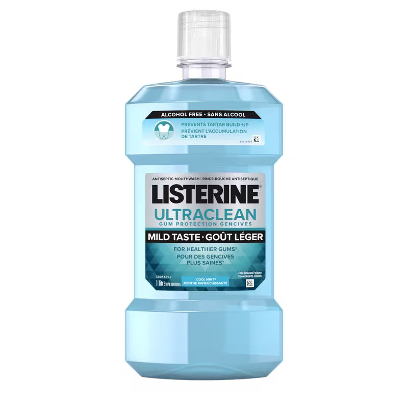 LISTERINE ULTRA CLEAN GUM PROTECTION ZERO 1L MOUTHWASH
