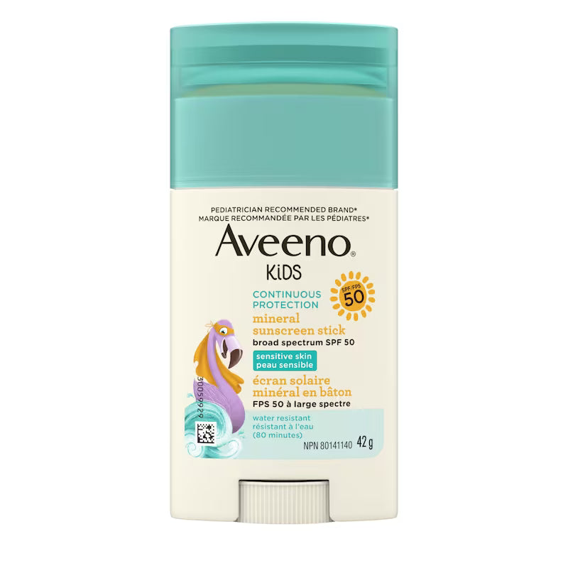 AVEENO KIDS MINERAL SUNSCREEN SPF50 STK 42G