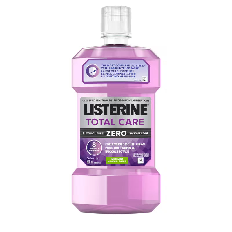 LISTERINE TOTAL CARE ZERO MOUTHWASH 500ML MOUTHWASH