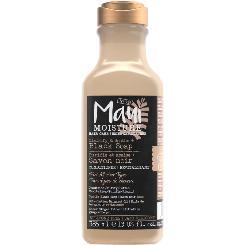 OGX CND MAUI MOISTURE BLACK SOAP 385ML