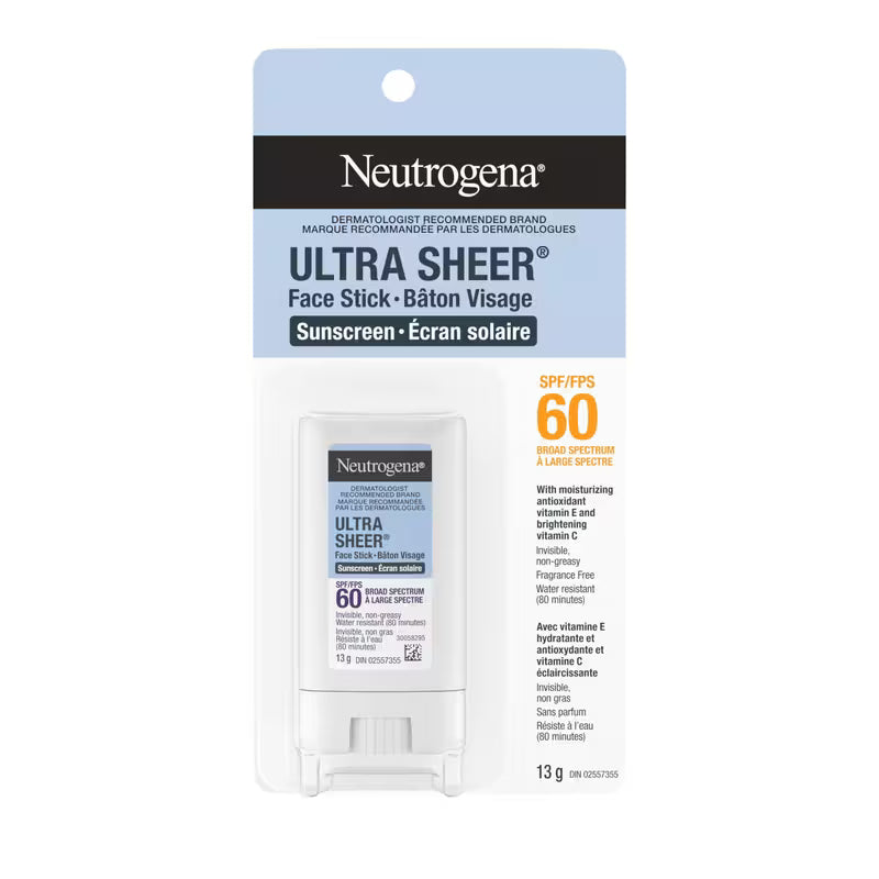 NEUTROGENA U-SHEER SUNSCREEN FACE SPF60 13G