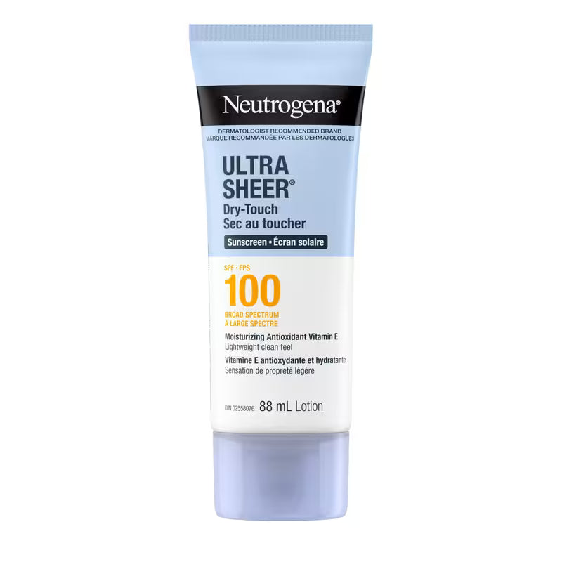 NEUTROGENA ULTRA SHEER SNSCR FA/BD SPF100+ 88ML LOTION